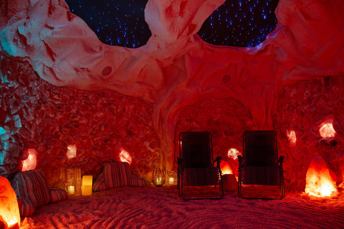 Salt cave  w chairs