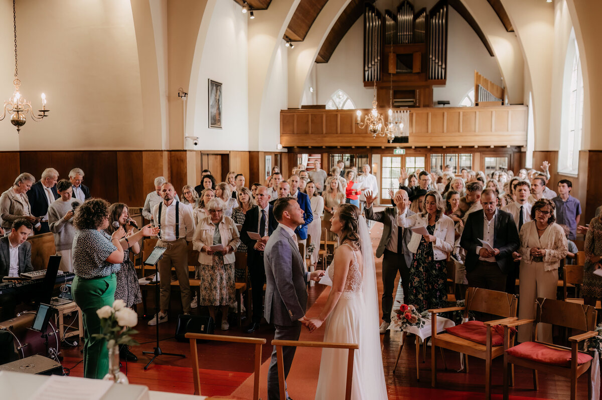 Pure Liefde Fotografie - Wilco & Marriët - Kerkdienst-160