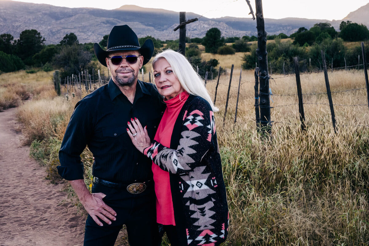 Western themed Prescott family photos