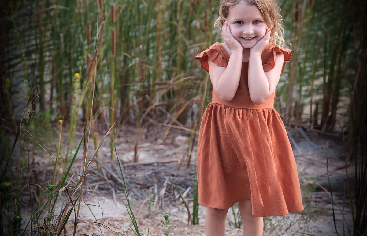 Girl by Creek-(1 of 1)