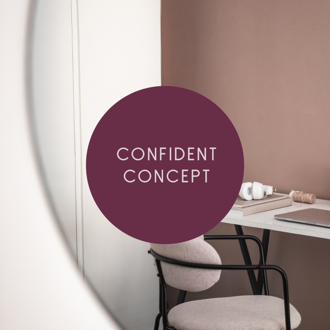 Confident Concept Book Development logo