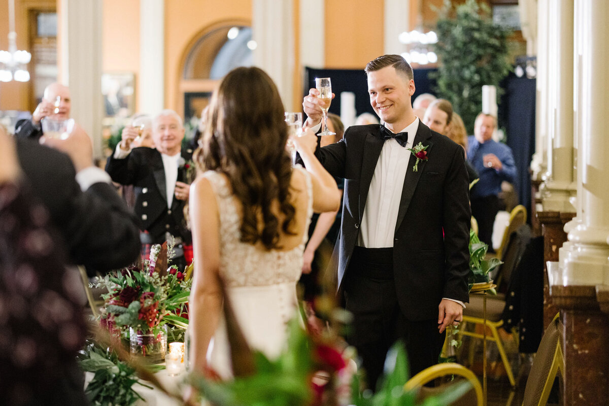 40 Landmark-Center-St-Paul-Wedding-Reception-Toast-2