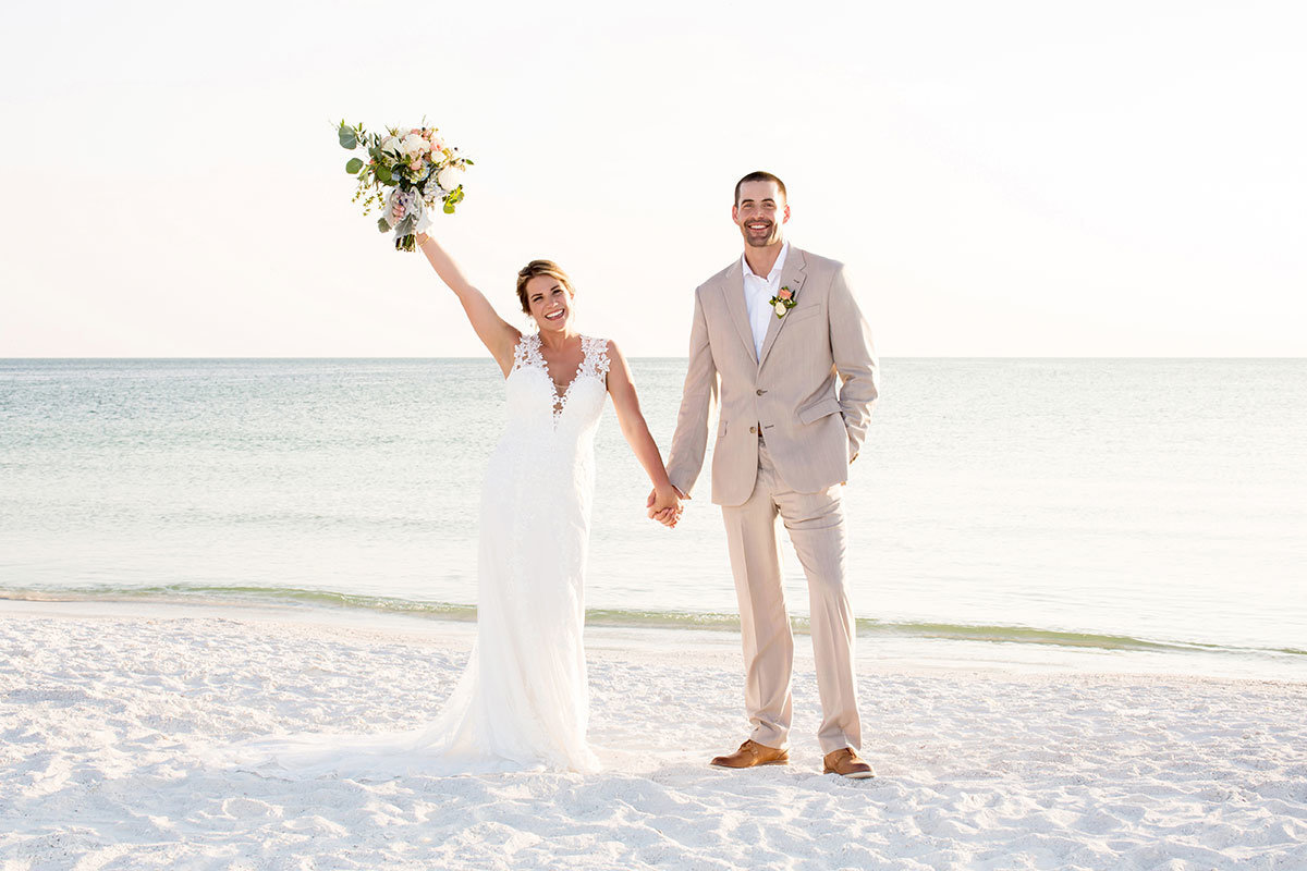 hilton marco island beach wedding