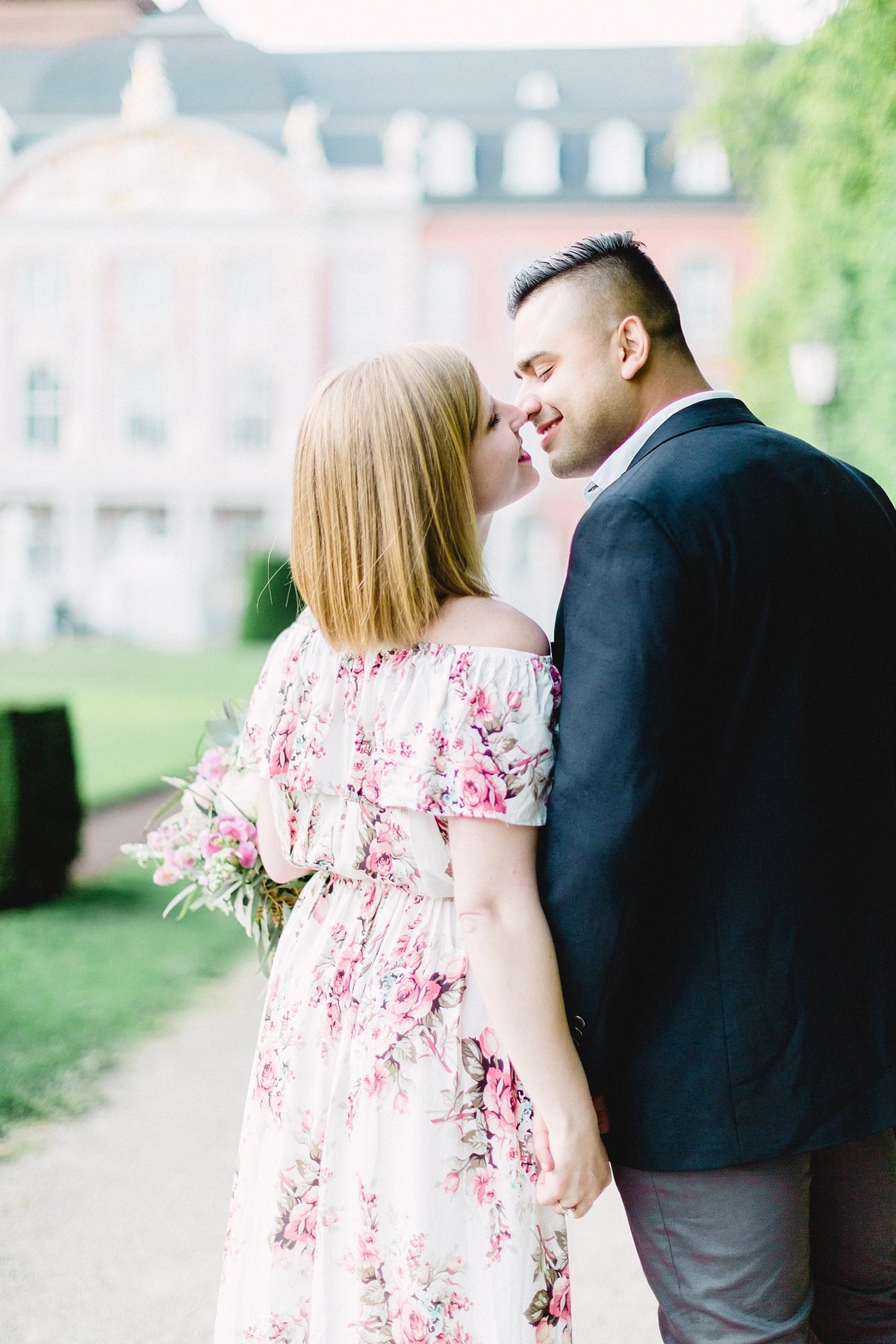 Romantic European Palace Anniversary Session photographed by France destination wedding photographer Alicia Yarrish Photography