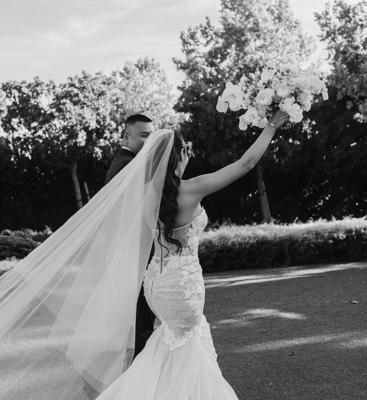 san francisco bride and groom portraits