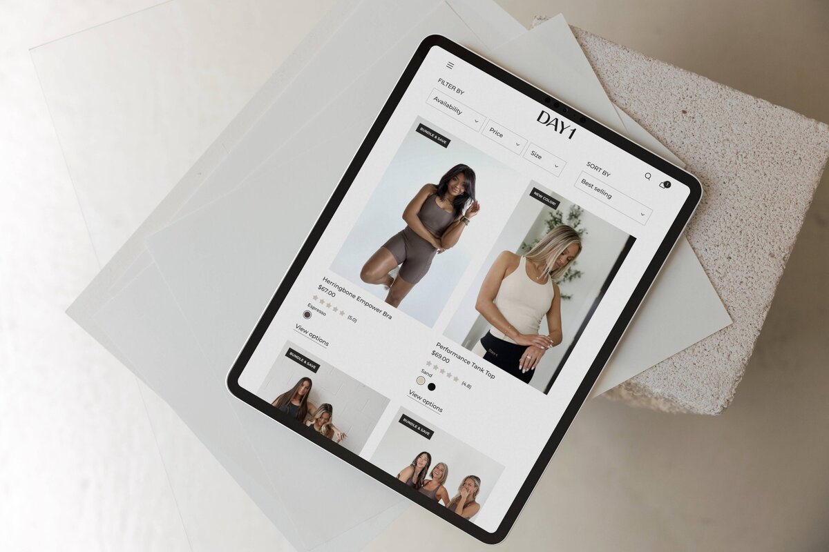 day1 fitness ipad mockup slideshow 3
