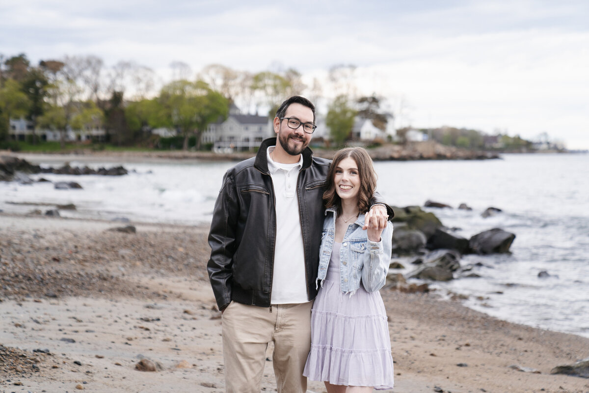 Capture your engagement at Lynch Park in Beverly, MA. Stunning waterfront views, lush gardens, and timeless photography for your special moments.