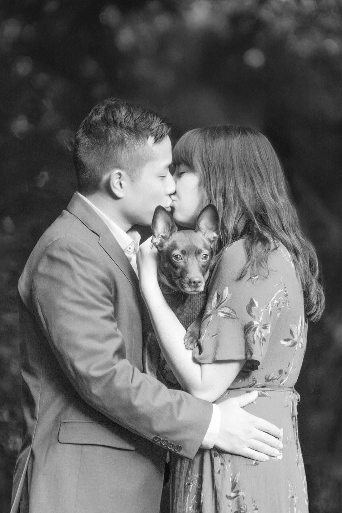 Kosuke & Chelsea  Engagement Portraits_ California Redwoods _10
