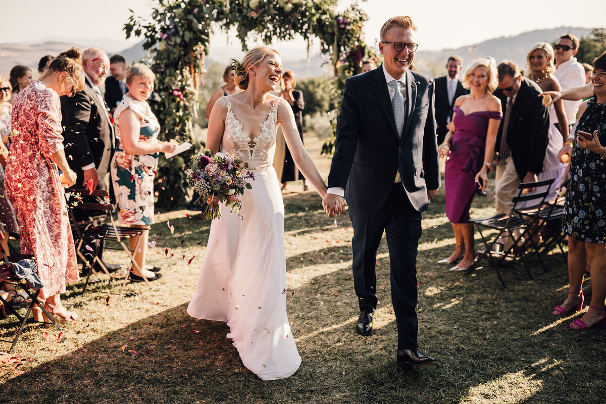 Ceremony at Villa di Ulignano