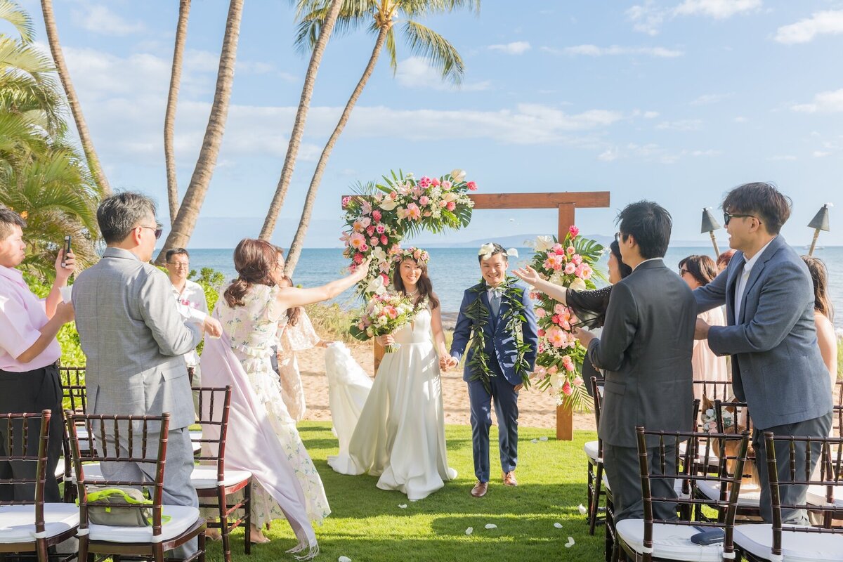 Maui Venue Wedding photographed by Karma Hill Photography