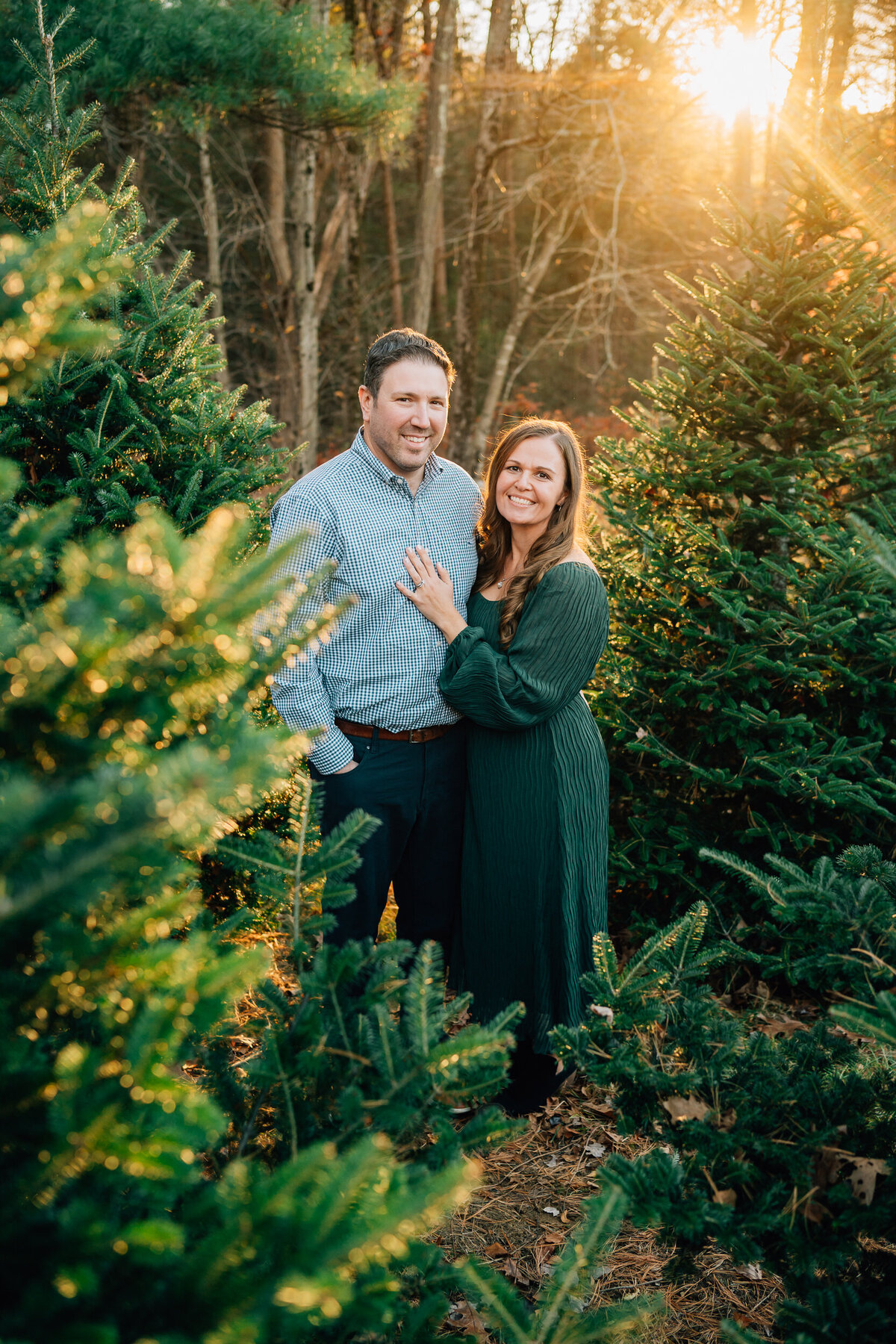 Christmas Tree Farm Mini Sessions | Connecticut Family Photographer-48