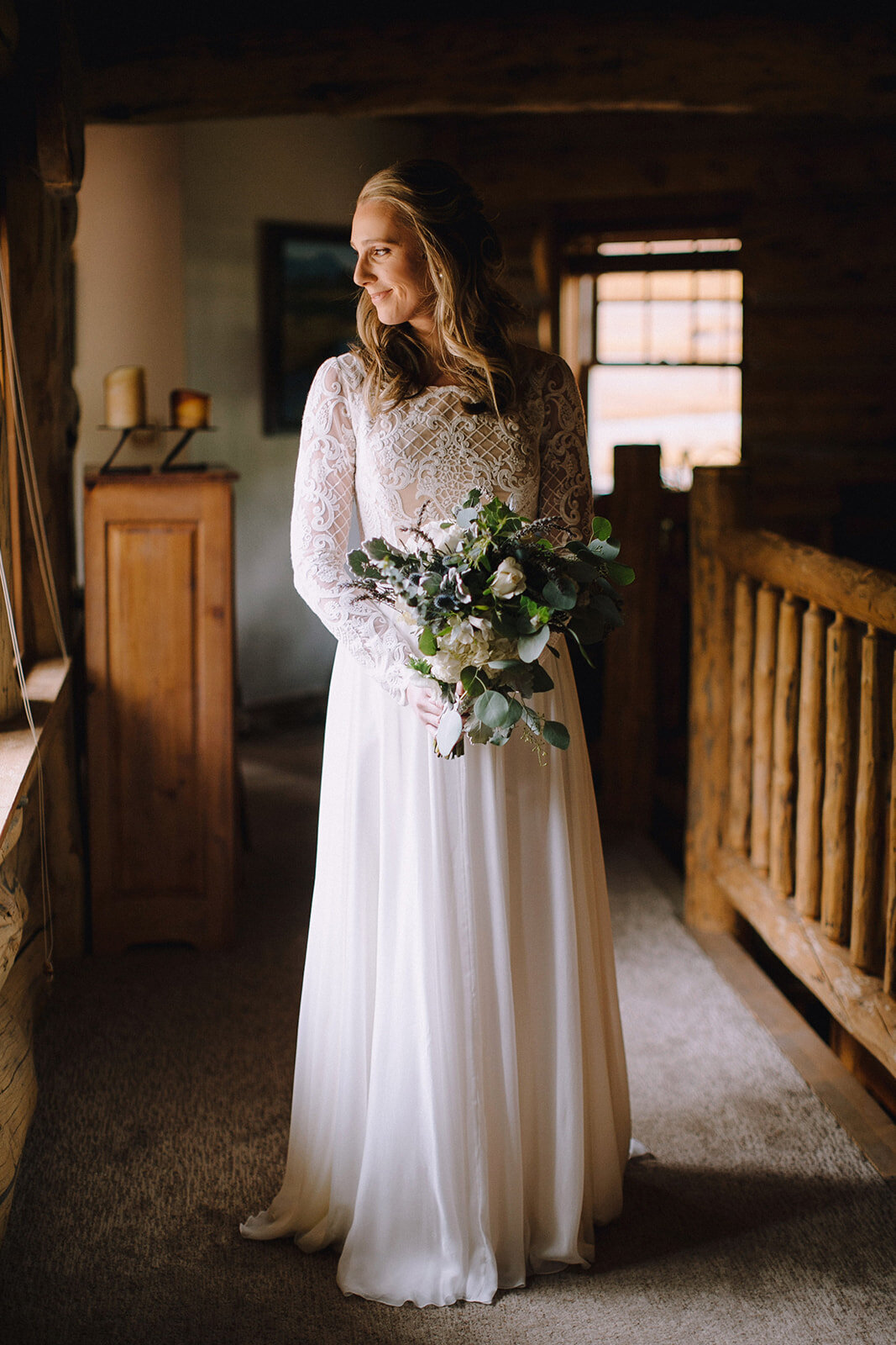 Liz Osban Photography Grand Teton National Park Jackson Hole Jackson Wyoming Bentwood Inn Wedding Elopement Elope Venue Photographer Moran Cabin Engagement Jenny Lake schwabacher landing Wyo Colorado Mountain Rocky Mountain Moulton Barn Ceremony 3