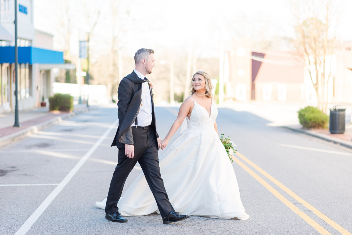 Downtown wilmington, NC wedding photography