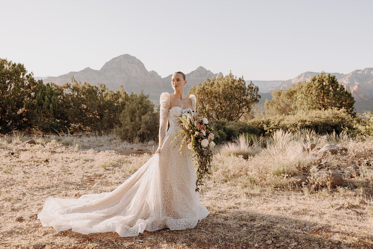 Editorial styled shoot for Arizona Bride Magazine by BTO Events