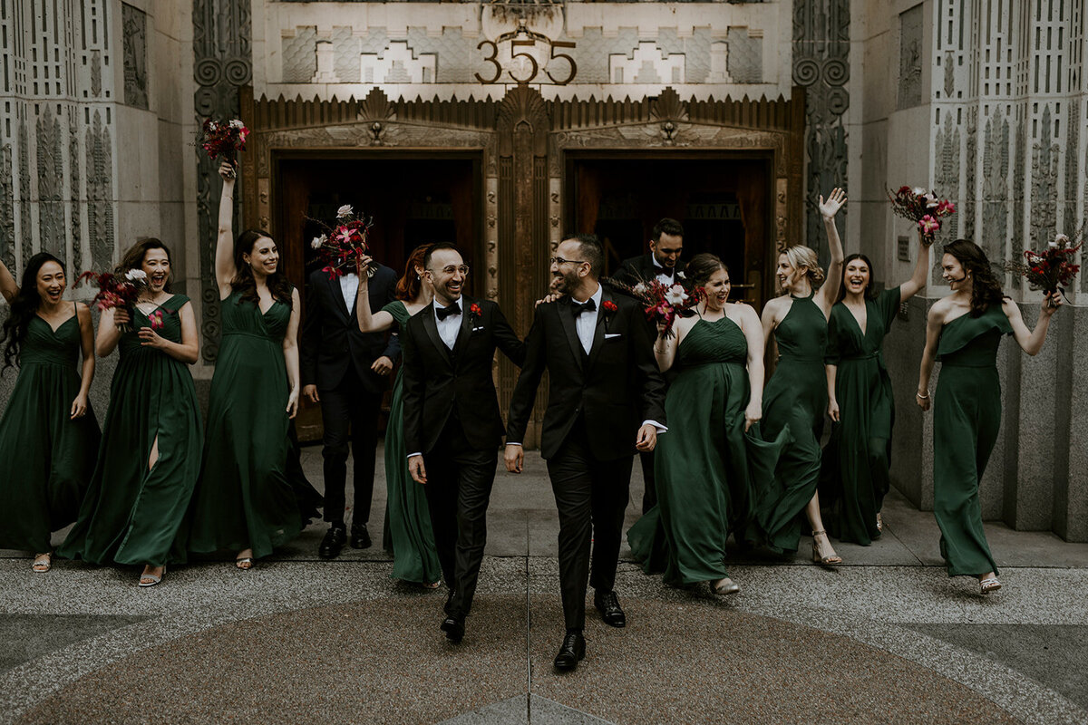 Bridal Party Portrait Photography in Vancouver BC
