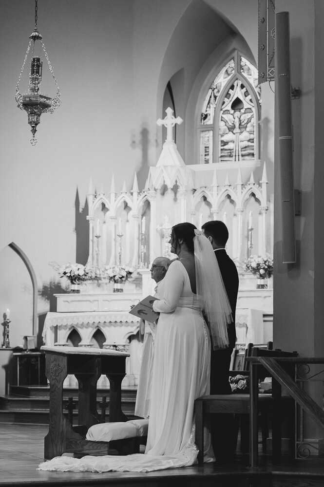 St. Patrick Catholic Church - London, OH wedding86