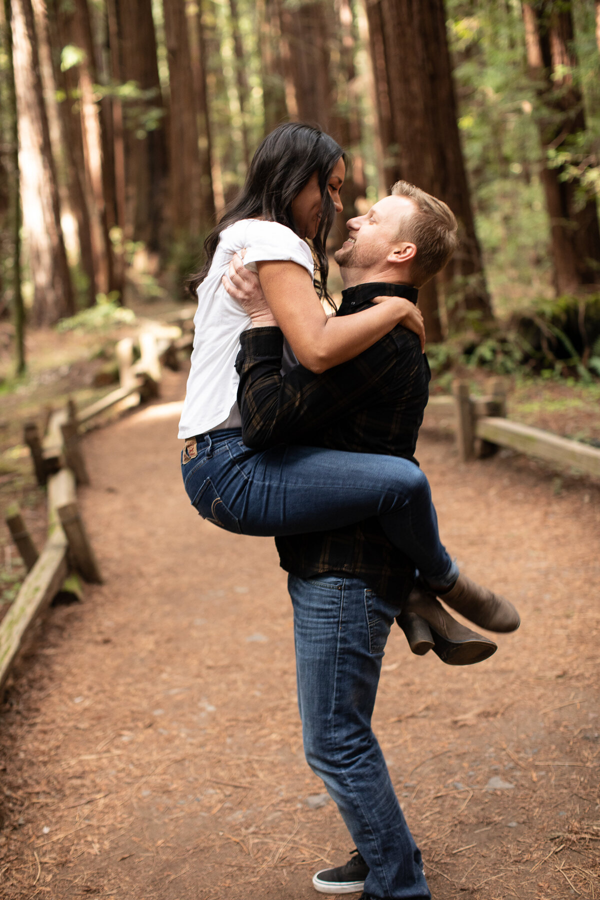engagement shoot Armstrong Forest