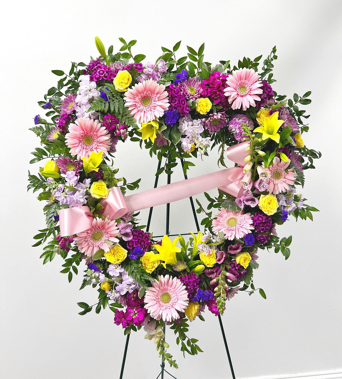 Spring Funeral Heart