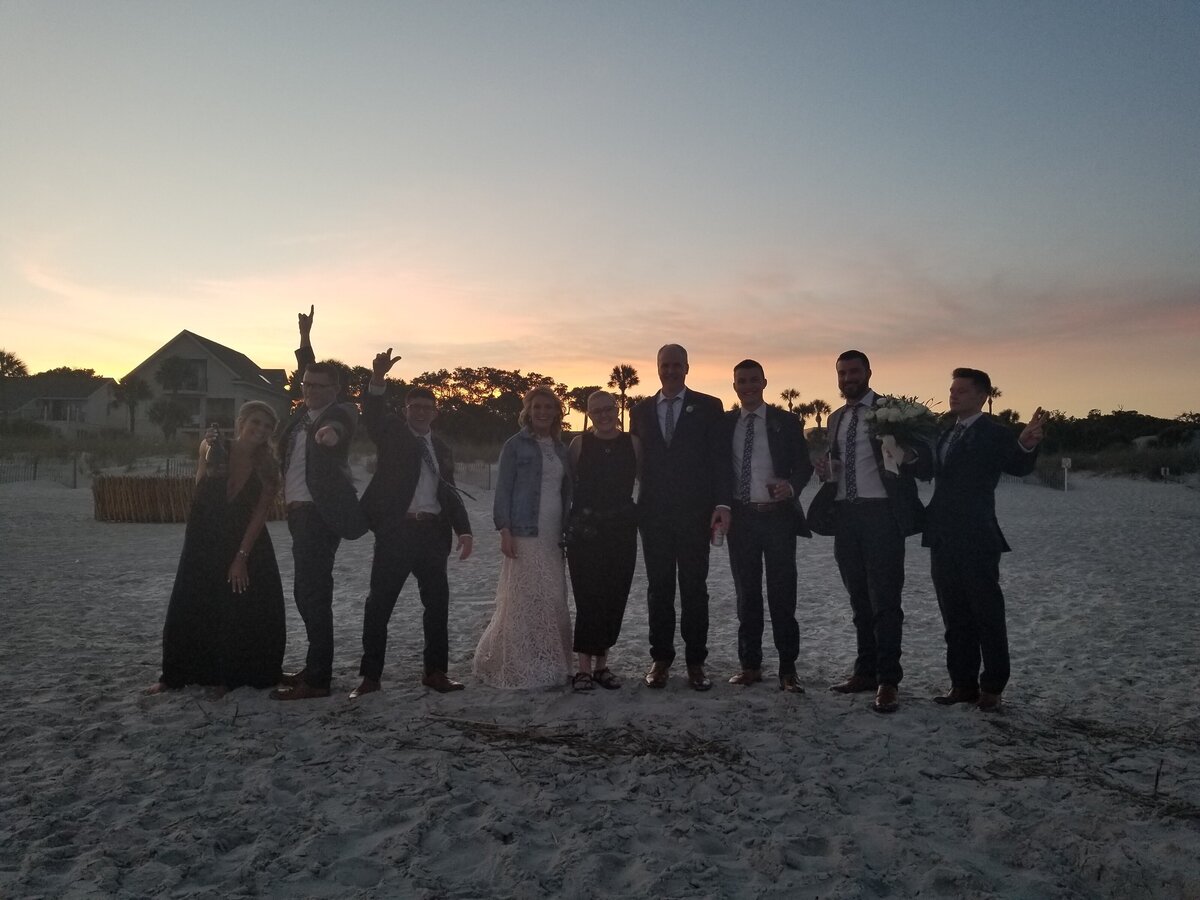 Hilton Head Wedding on the beach