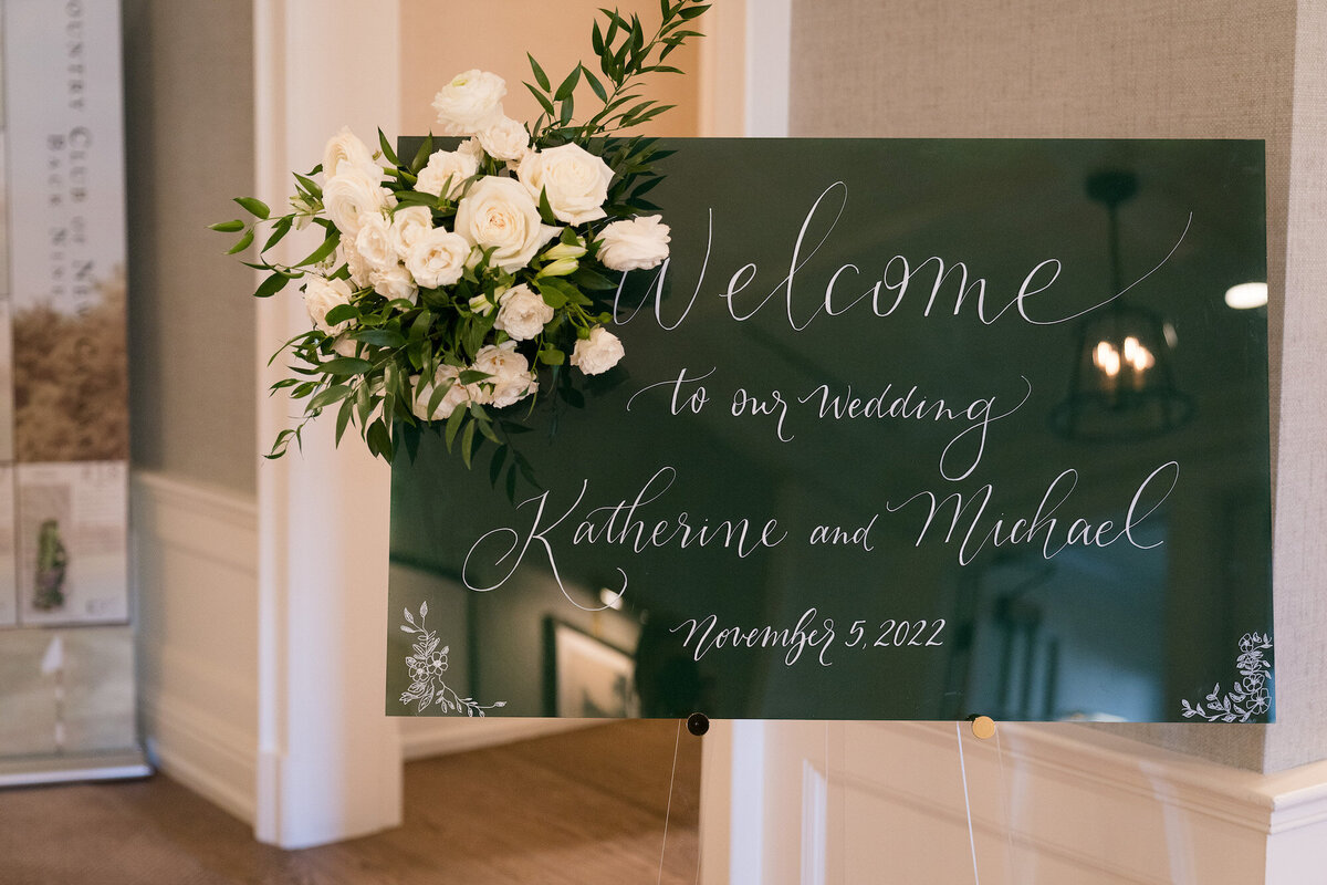 wedding-sign-new-canaan-country-club-wedding-ct-enza-events