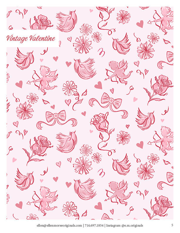 Ellen Morse vintage valentine