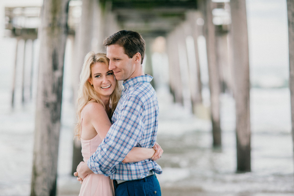 Avalon, NJ engagement beach session, photographed by Sweetwater.