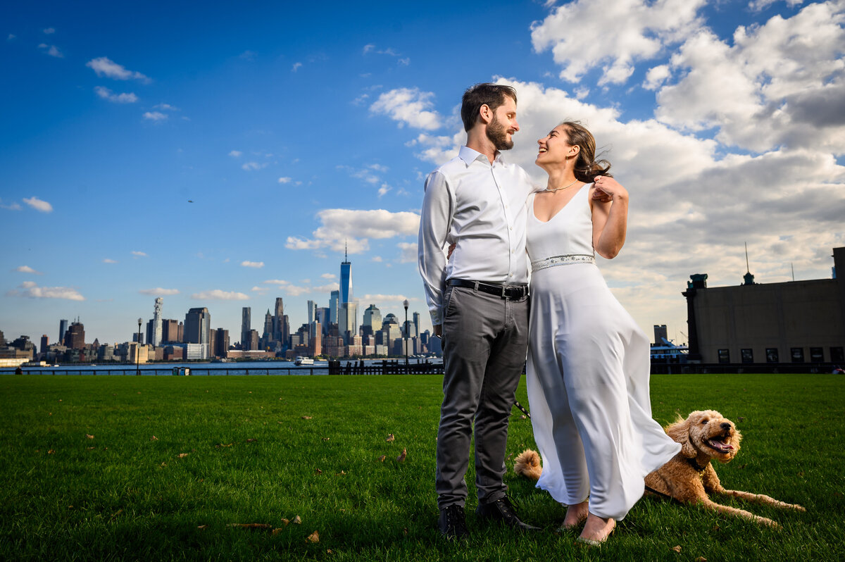 Yale & Leora's Engagment Session in Hoboken, NJ-21