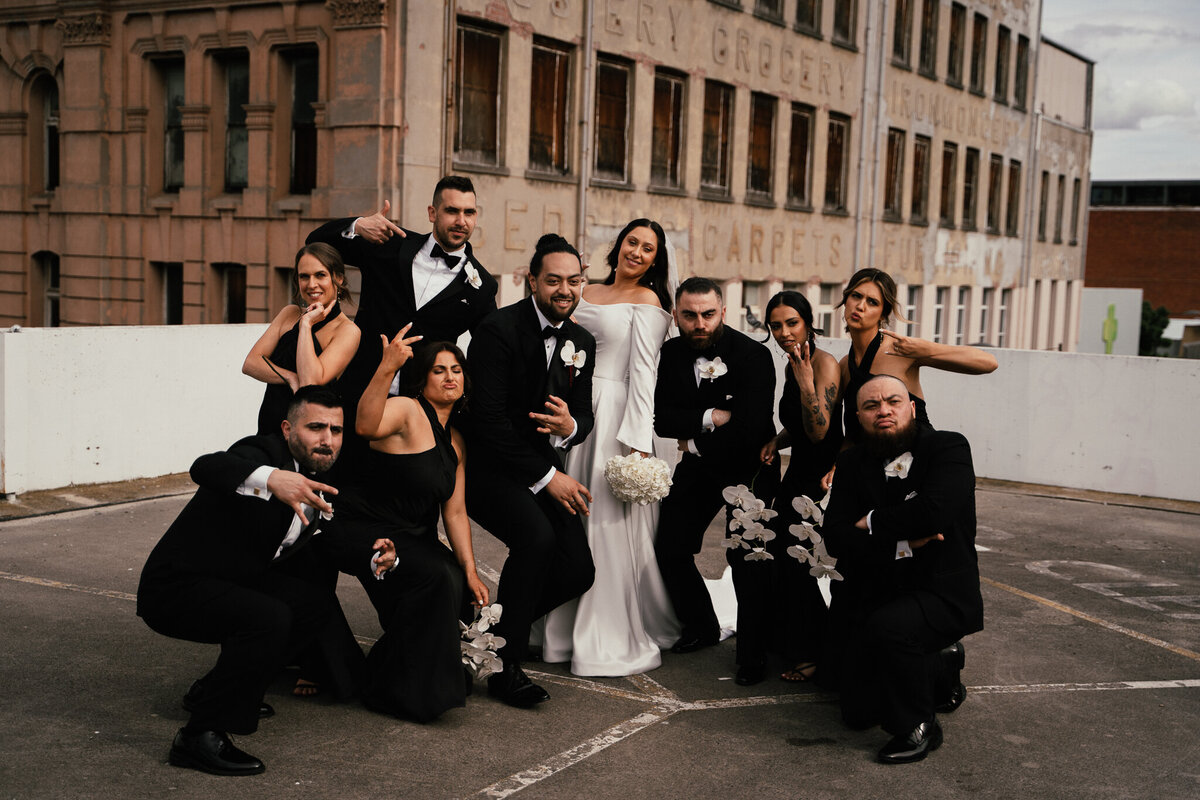 Stylish Melbourne Inner City Wedding-188