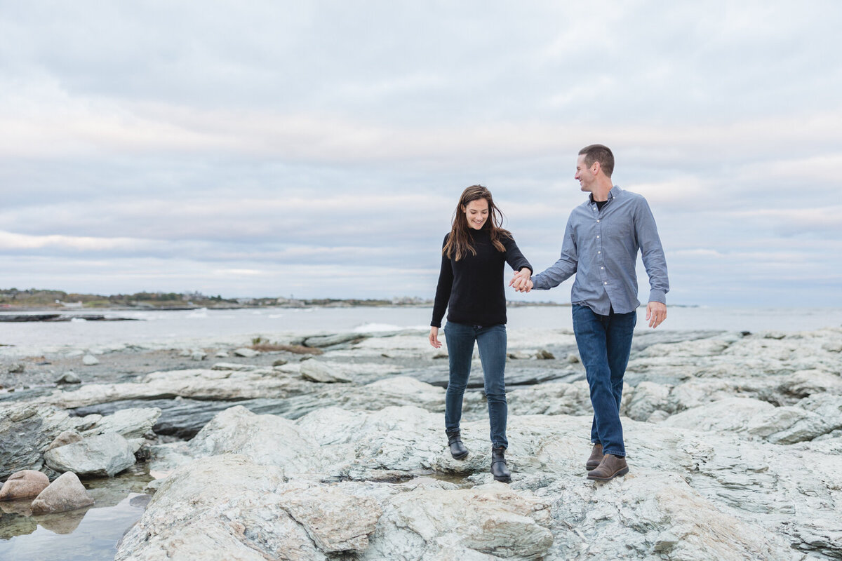 Engagement shoot Newport Rhode Island