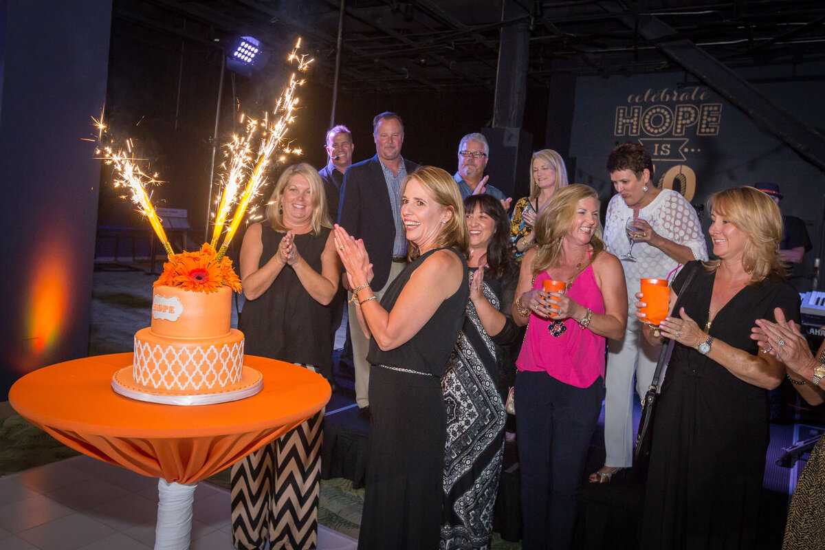 Hope's 50th birthday party at Orlando Science Center | Party Perfect Orlando  25