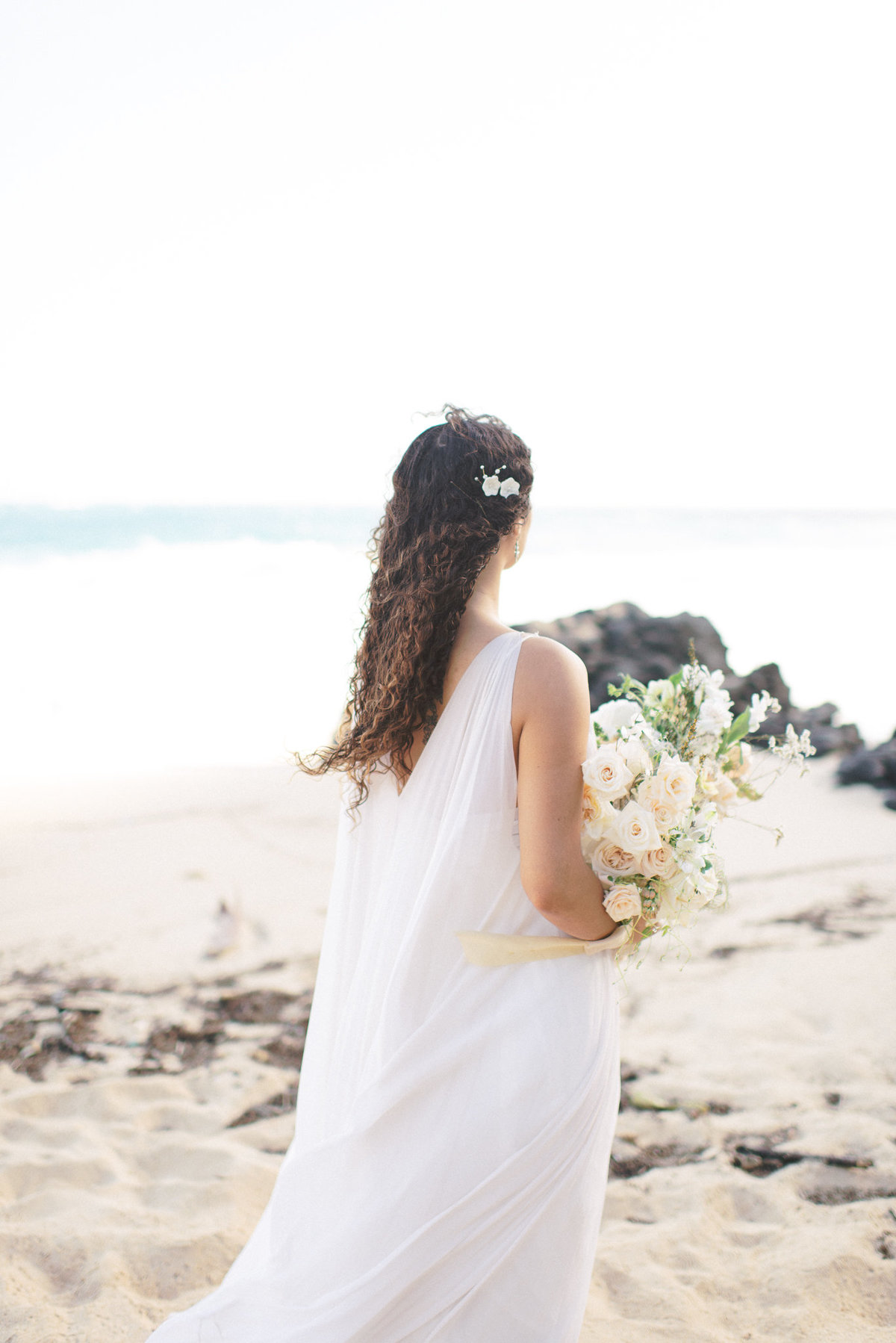 Hawaii Oahu Bride Wedding Film Elopement Photographer-51