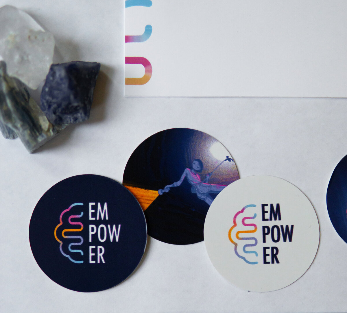 Custom logo designs that reflect your brand’s values and mission.