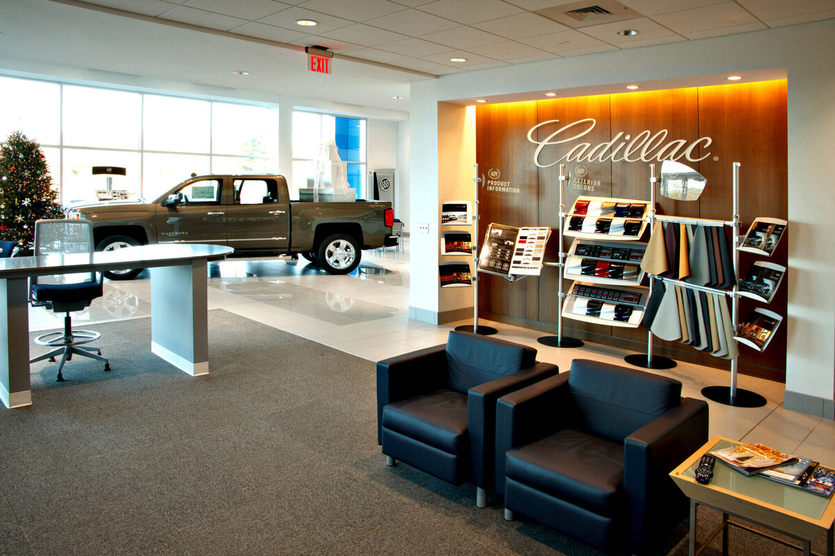 Boyd Chevrolet Cadillac Buick facilities built by Cooper Construction - 3
