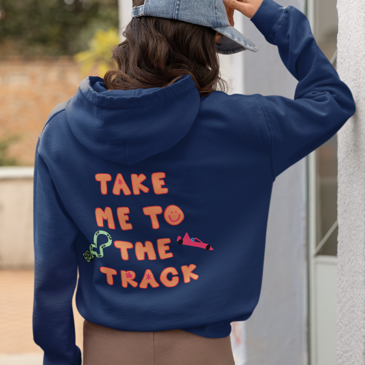 back-view-gildan-hoodie-mockup-featuring-a-brunette-woman-with-a-homemade-feel-look-m37302