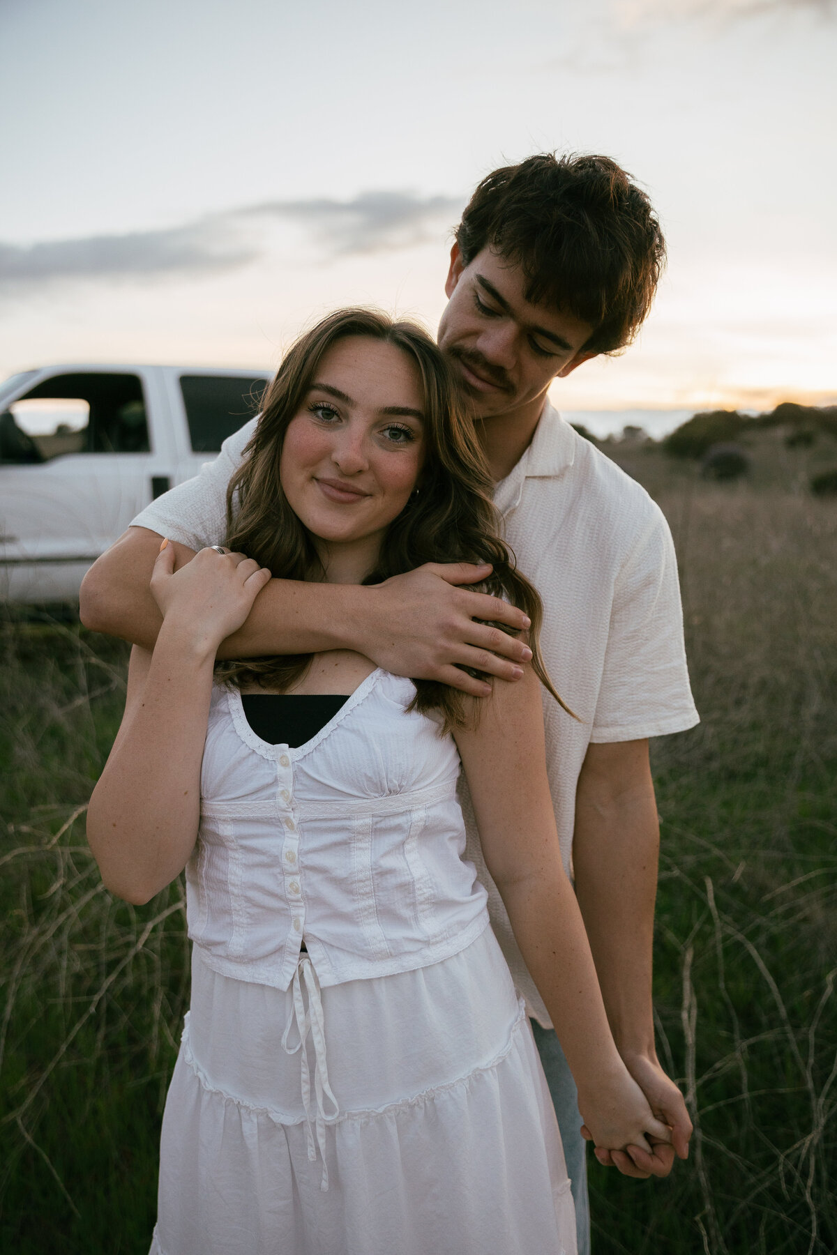 Urban-style couples photography session in downtown San Diego