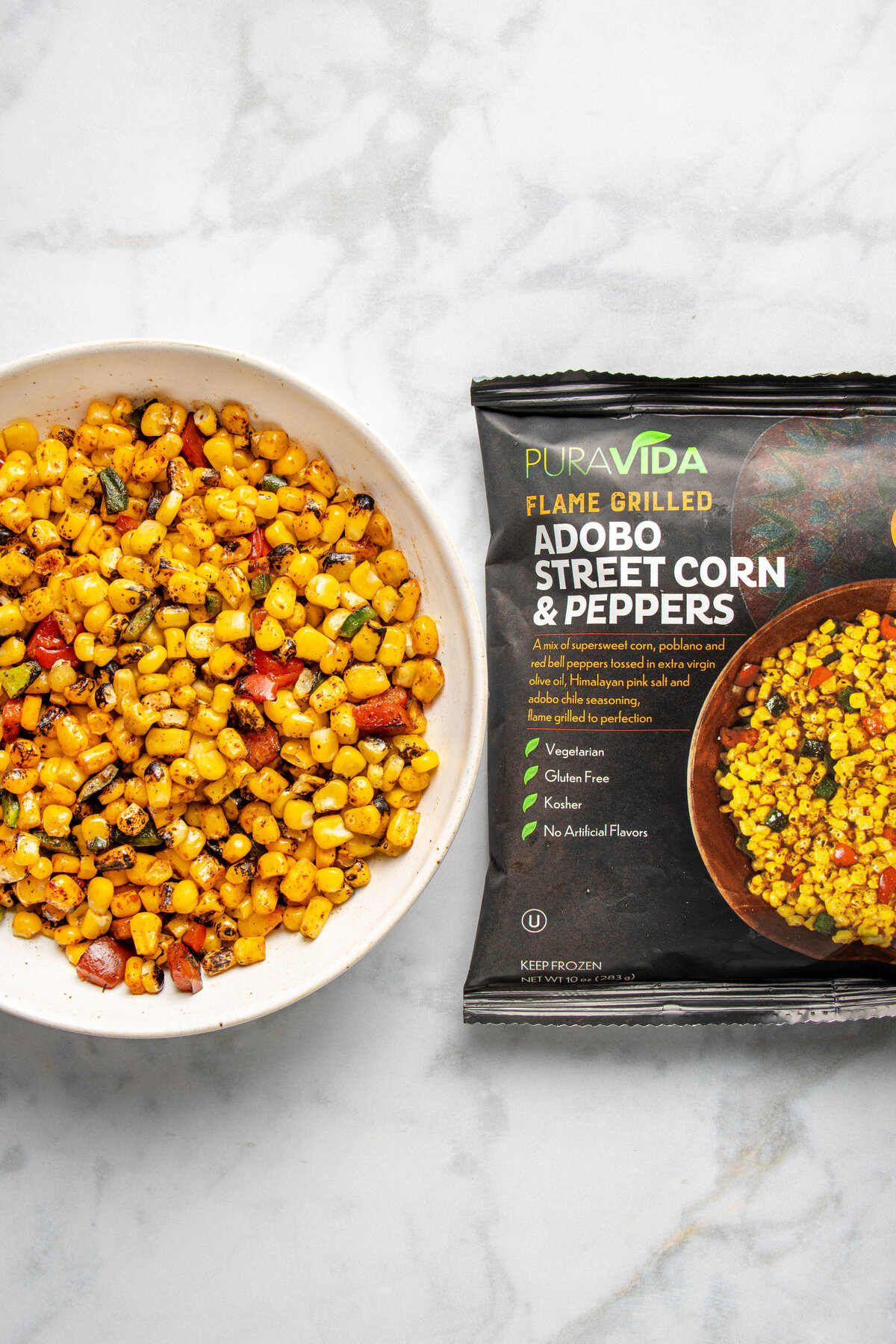 PuraVida adobo street corn product shot