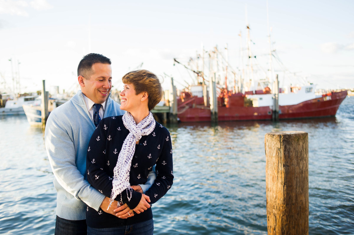 viking village boats for engagement photos