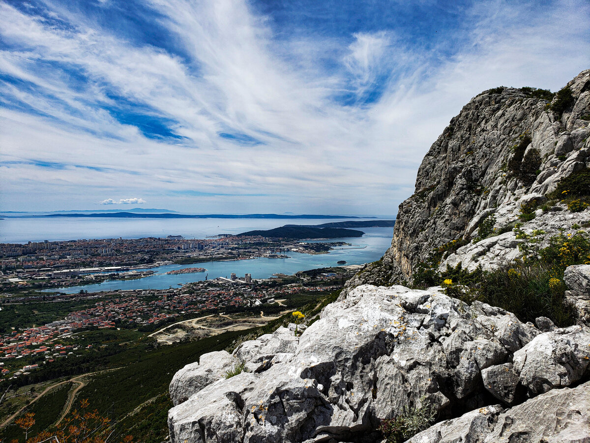 View of Split, Croatia from Above