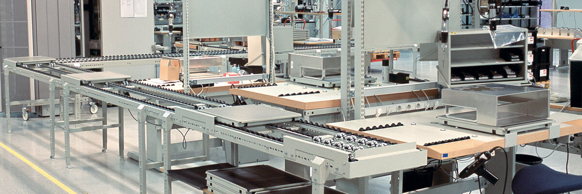 electronics conveyor belt system