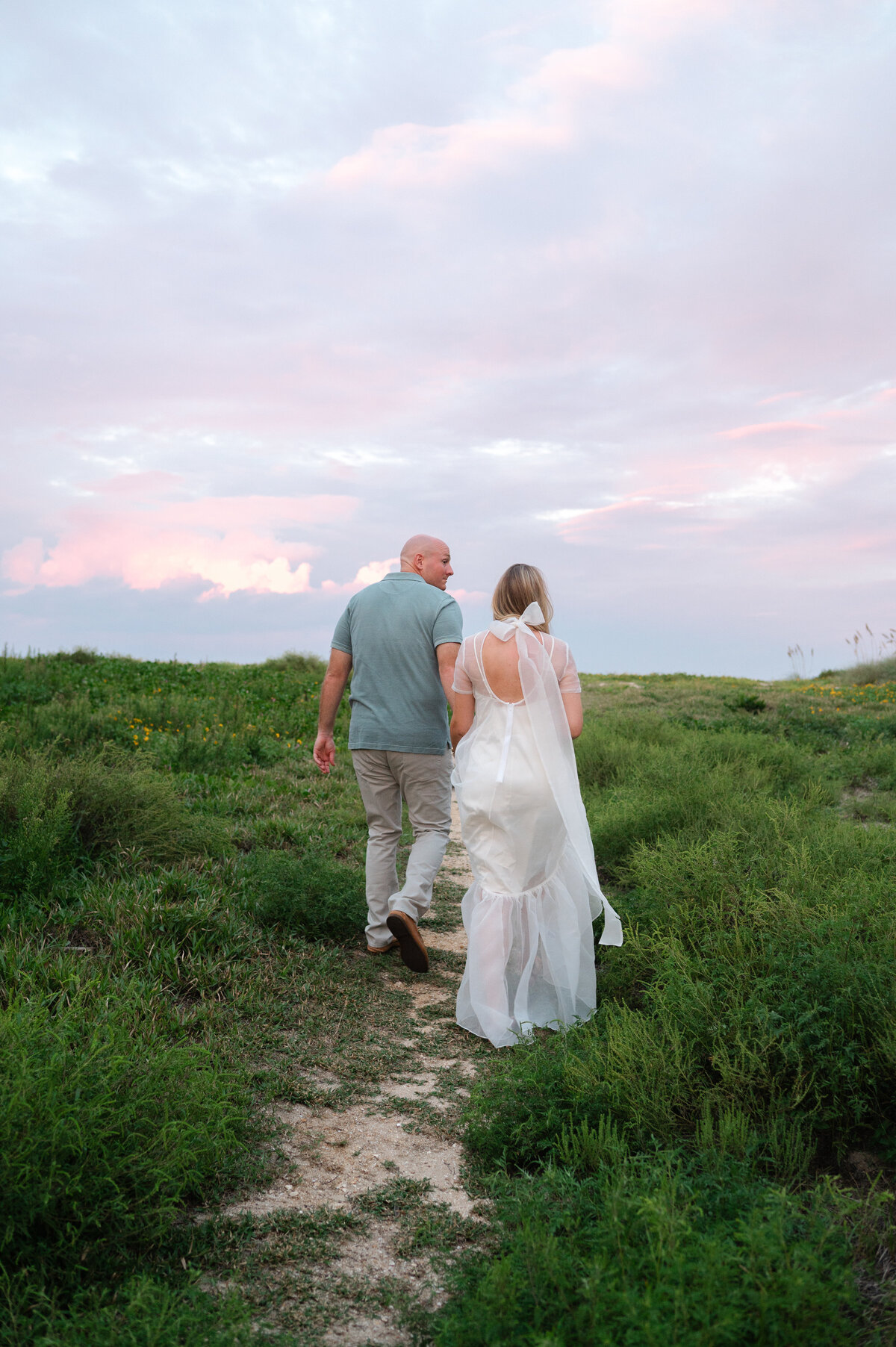 Engagement session in New Smyrna Beach Florida