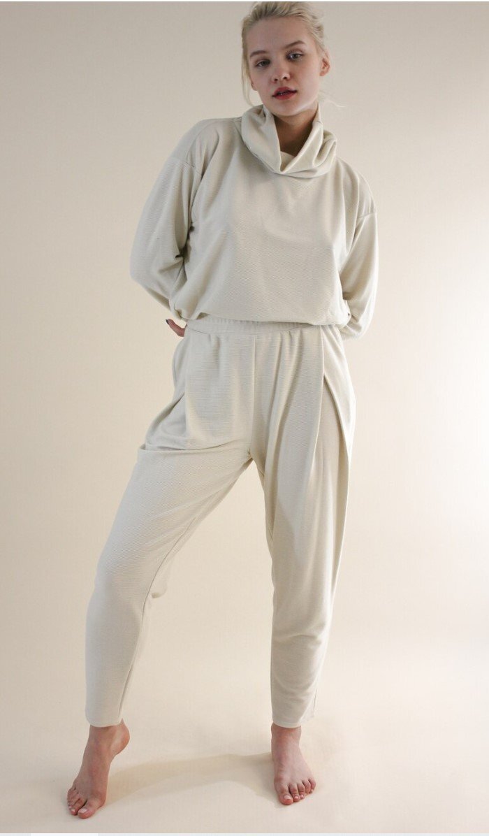 exhale cowlneck rib