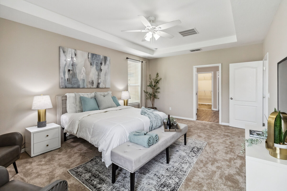 Professionally staged home in Orlando