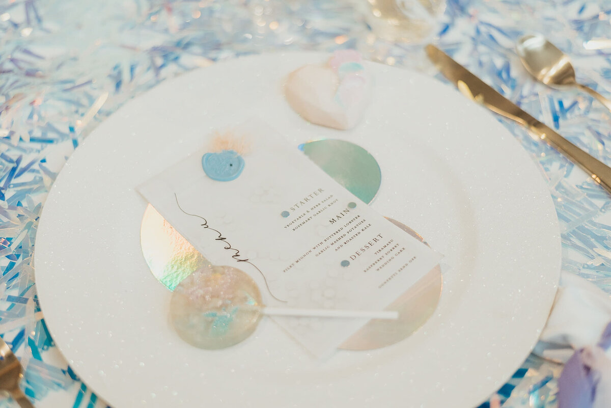 wedding guest place settings