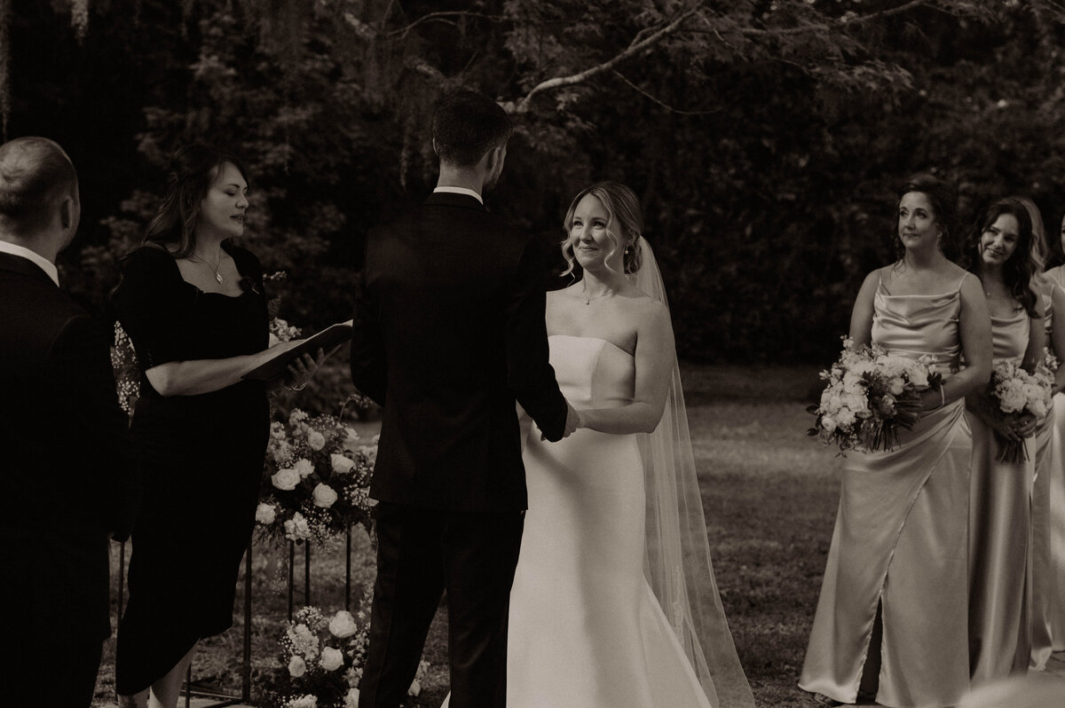 The Mulberry wedding photographer ceremony