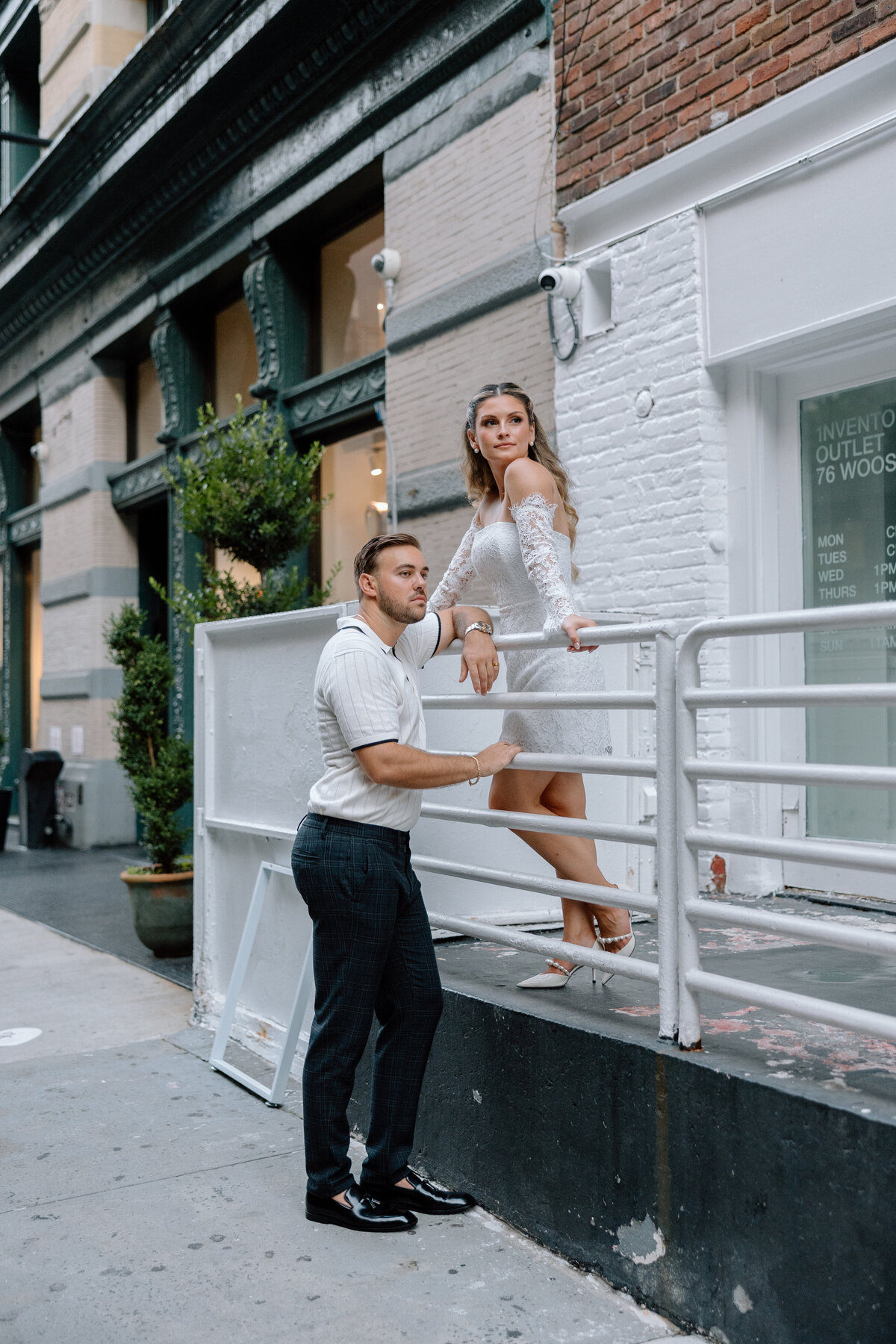 Tatia & Marco - NYC Soho Manhattan - Engagement Previews 043