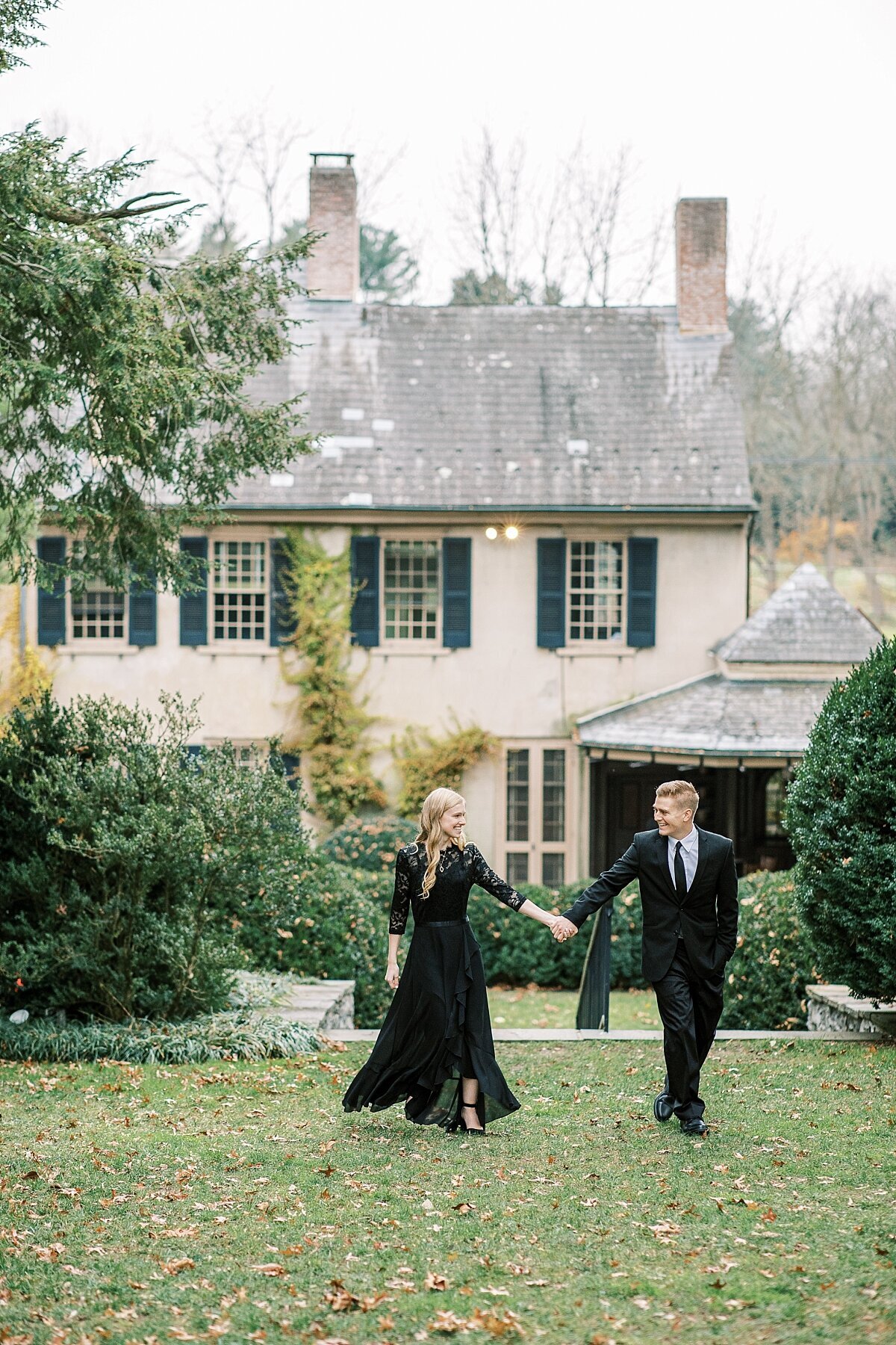 Conestoga House and Gardens formal engagement session
