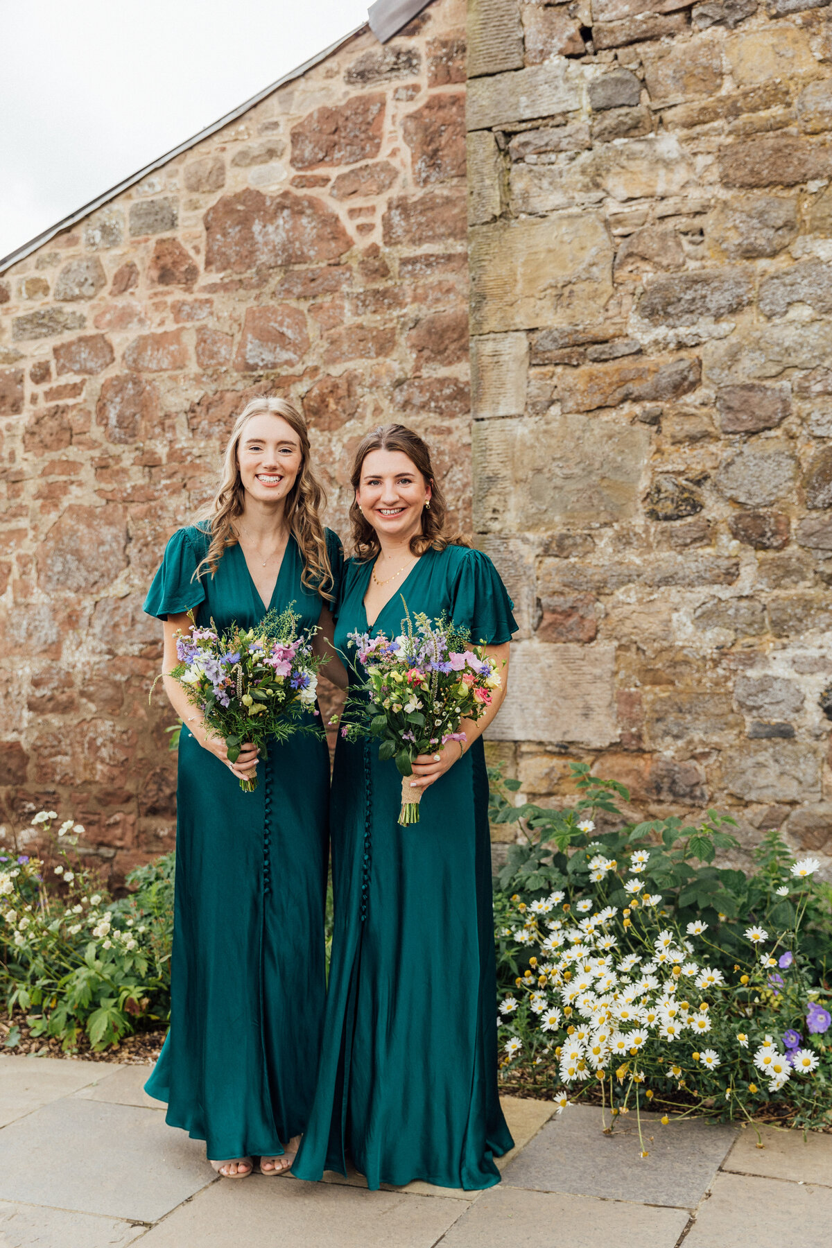 Bridesmaids at The Free Company wedding
