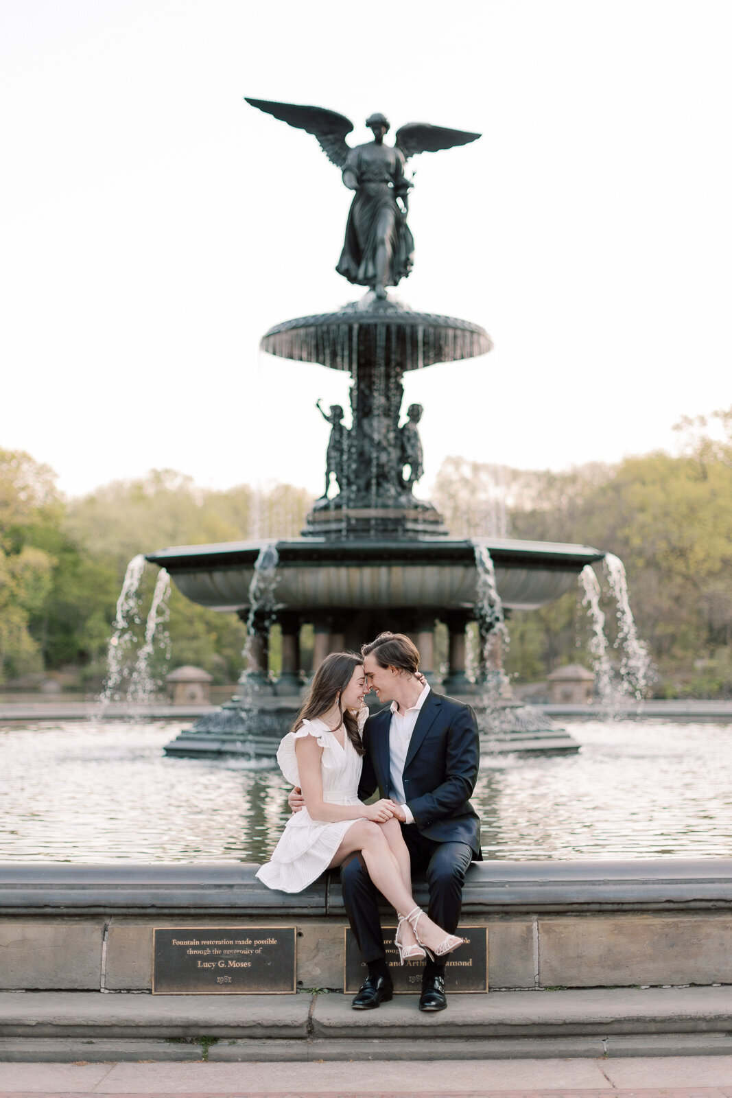 Central Park New York City Engagement Photos