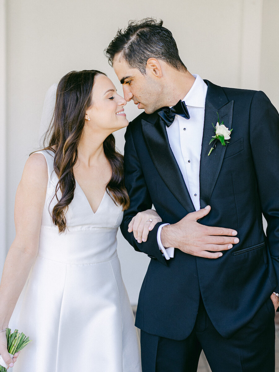 waverley country club wedding couple