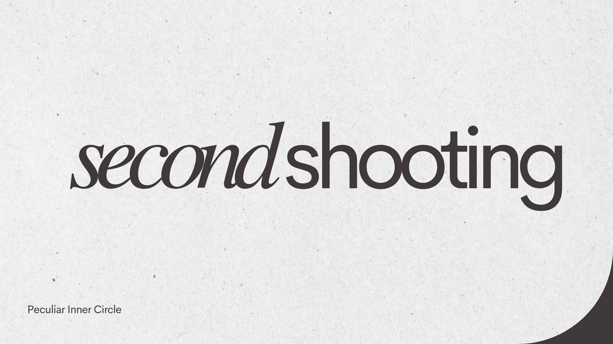 Second Shooting Main Silde